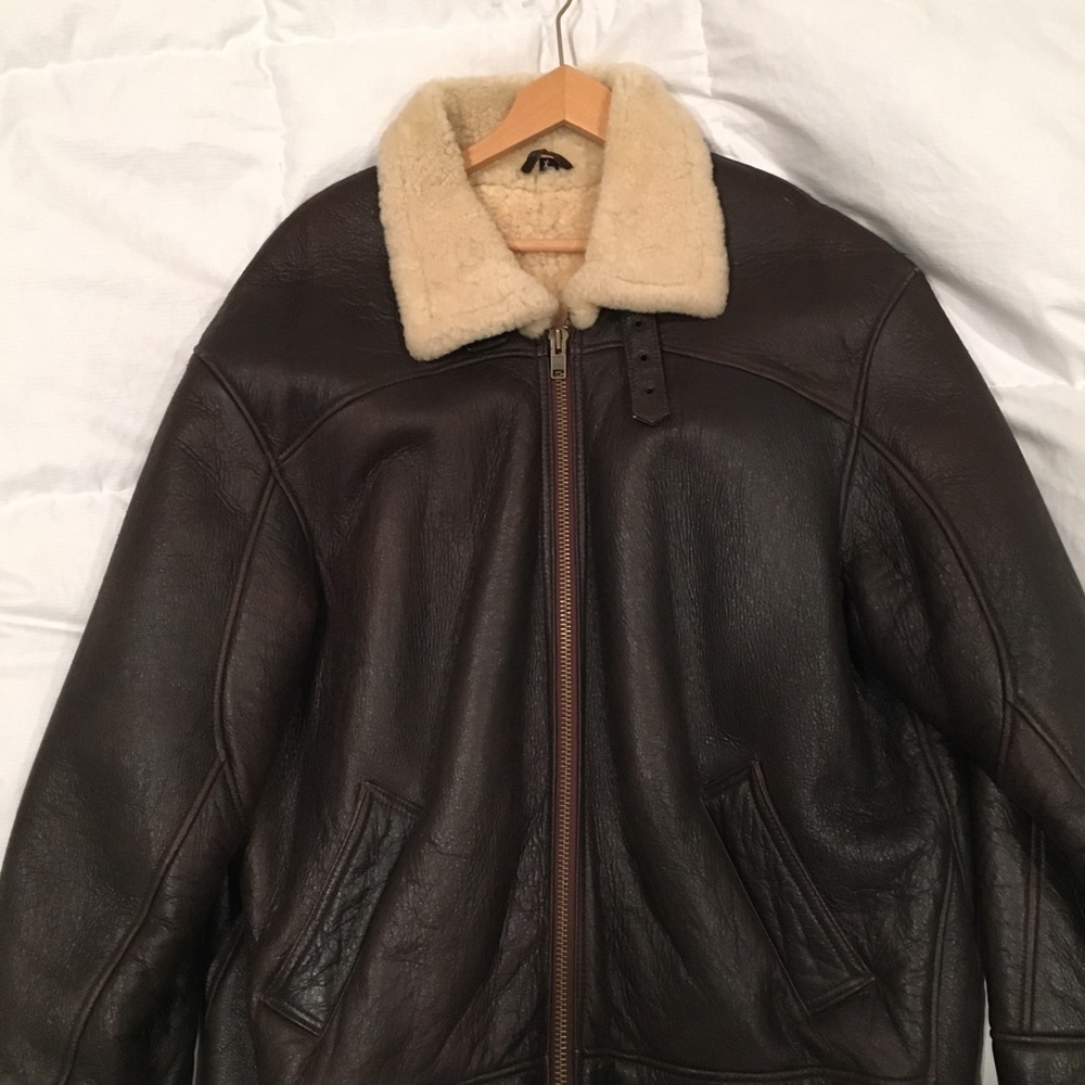 Wilson vintage bomber leather jacket